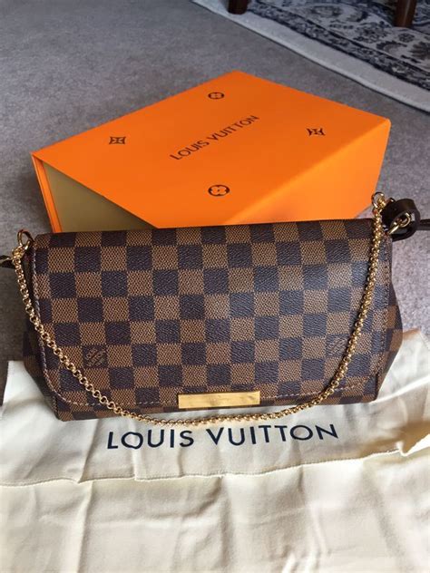 lv brown checkered crossbody